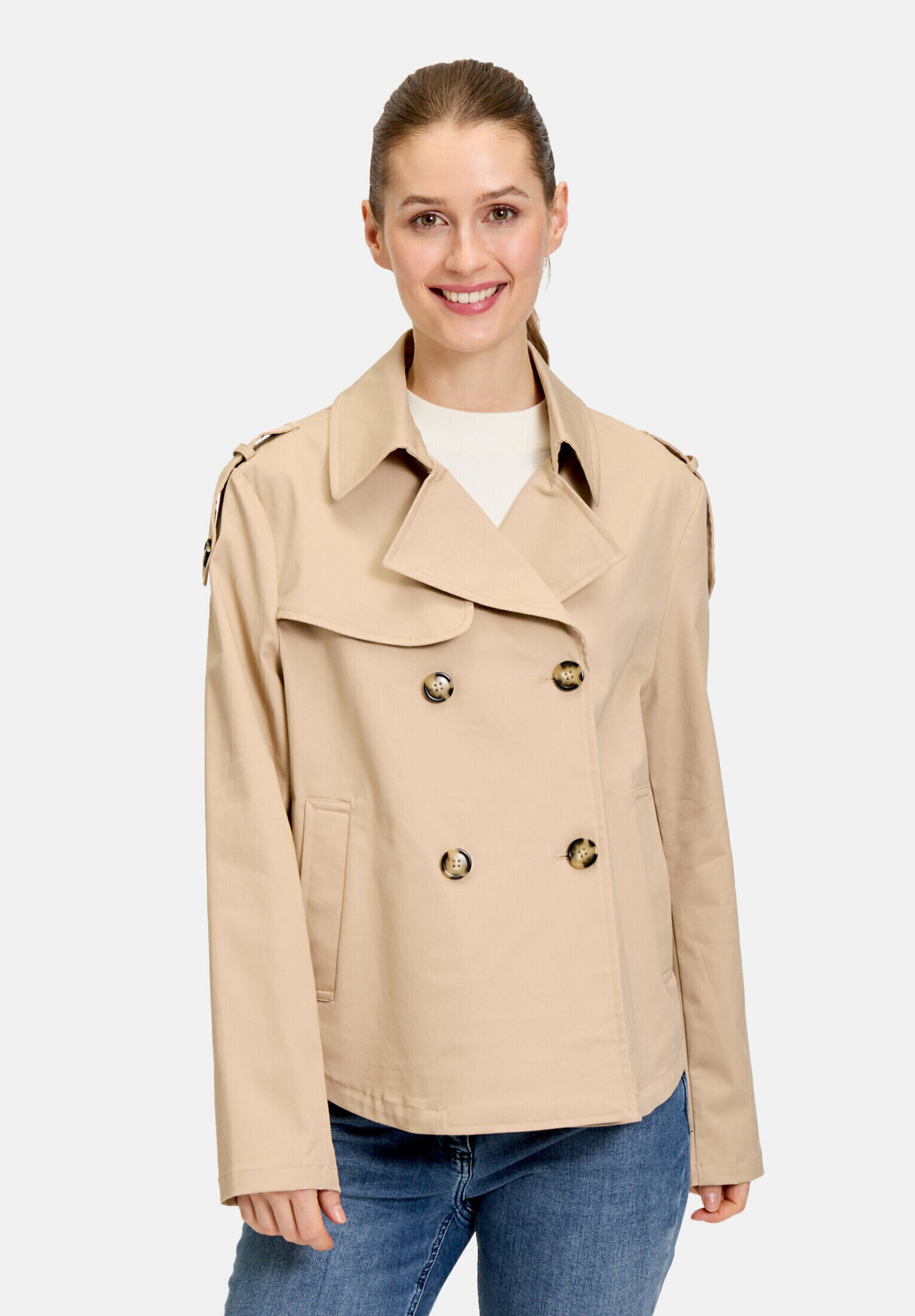 Veste d'été à col, AMBER & JUNE