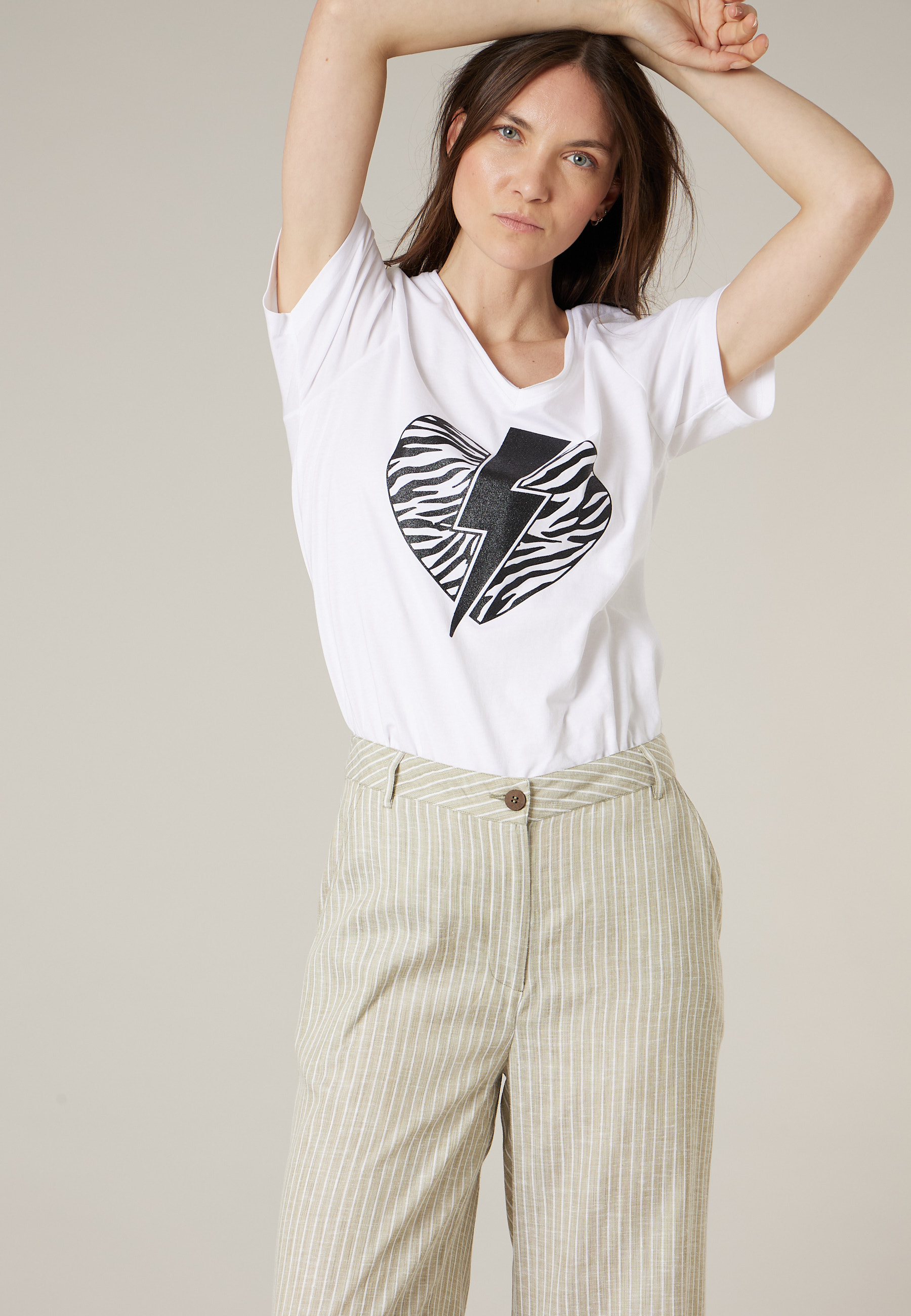 T-shirt femme en coton LOVERS, DEELUXE