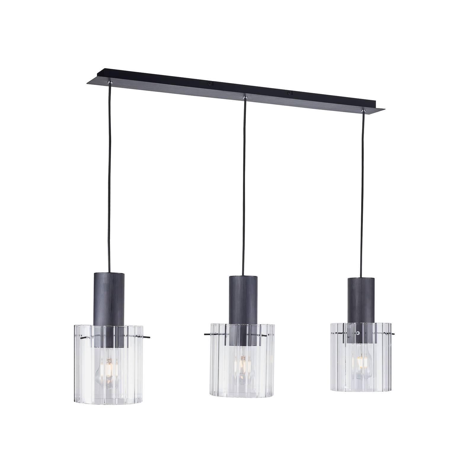 Suspension en verre moderne, Eirian, LUCANDE