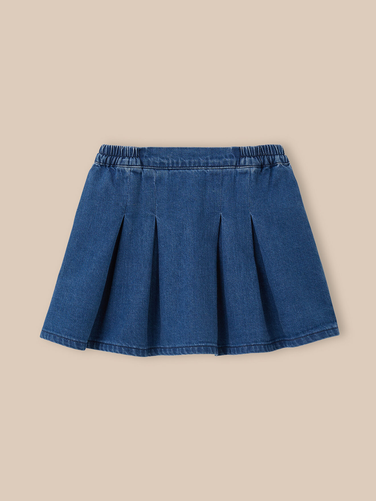 Jupe en denim, CYRILLUS
