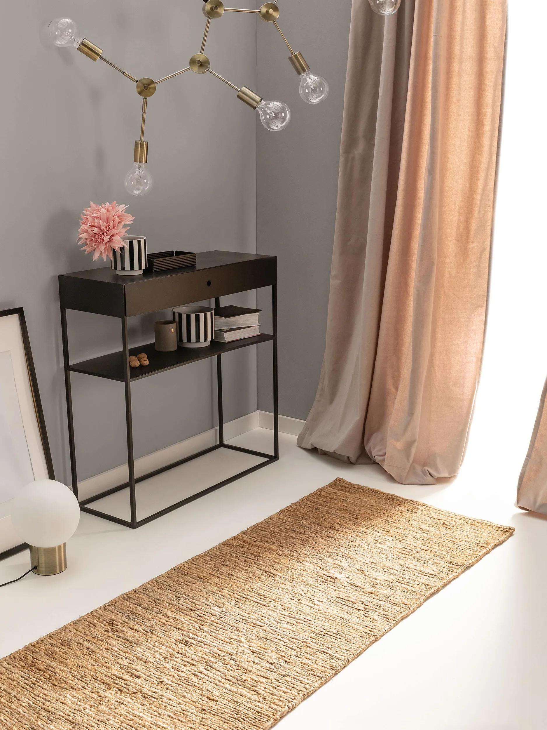 Tapis de jute noué main COSMO, BENUTA 
