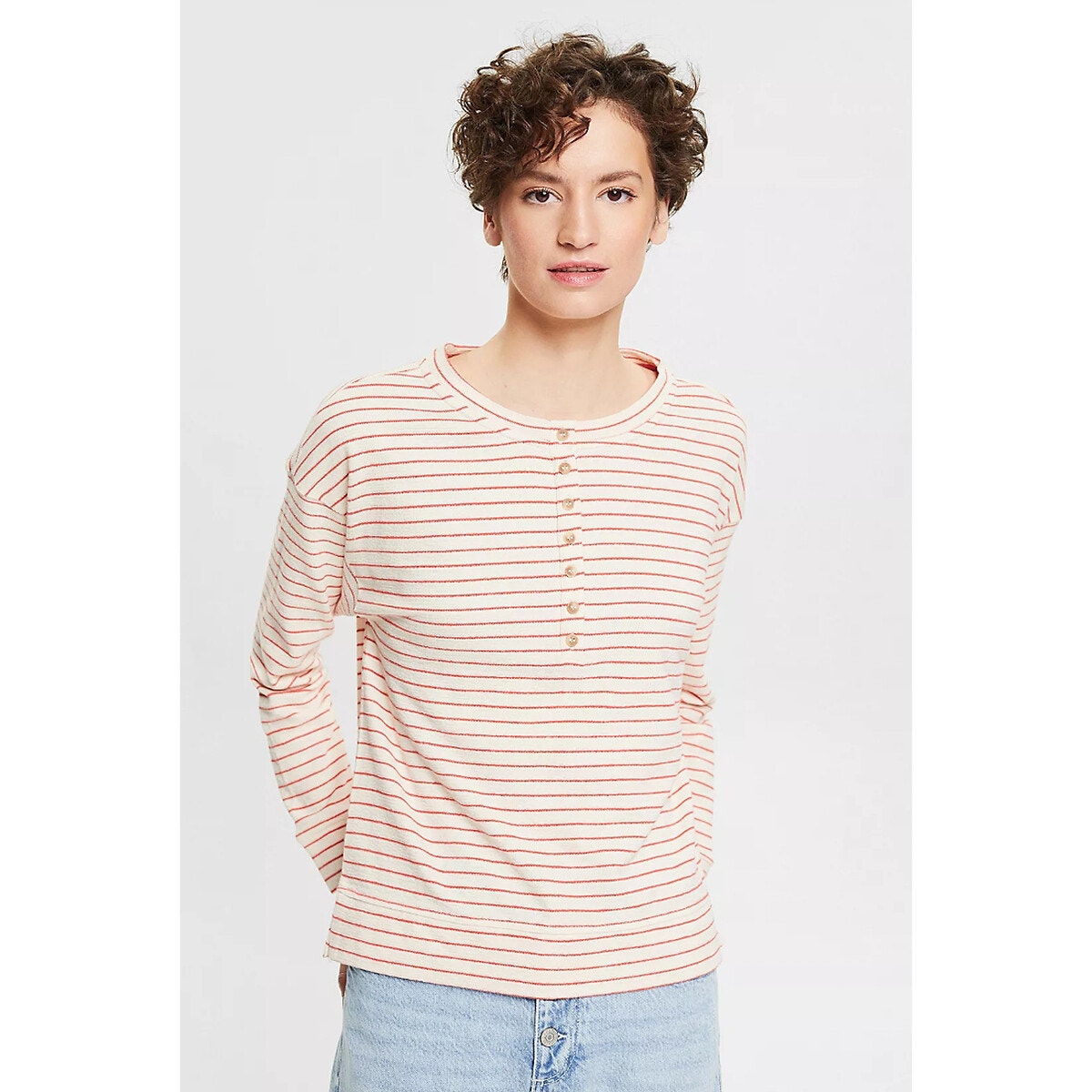 La redoute tee discount shirt manche longue femme