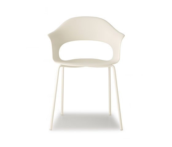 Chaise design empilable en technopolymère, LADY B, SCAB DESIGN