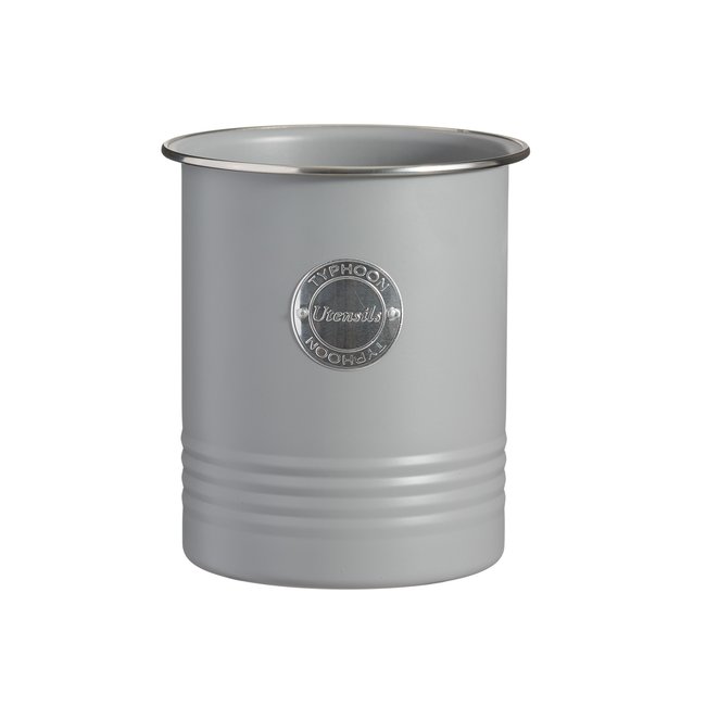 Living Grey Utensil Jar, grey, TYPHOON