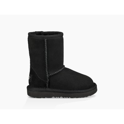 Kids Classic II Fur-Lined Ankle Boots UGG