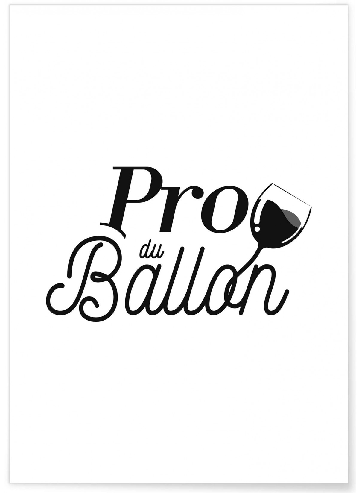 Affiche 'Pro du Ballon', L'AFFICHERIE