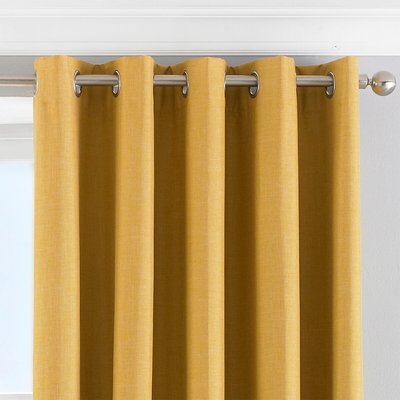 Plain Thermal Blackout Eyelet Curtains SO'HOME