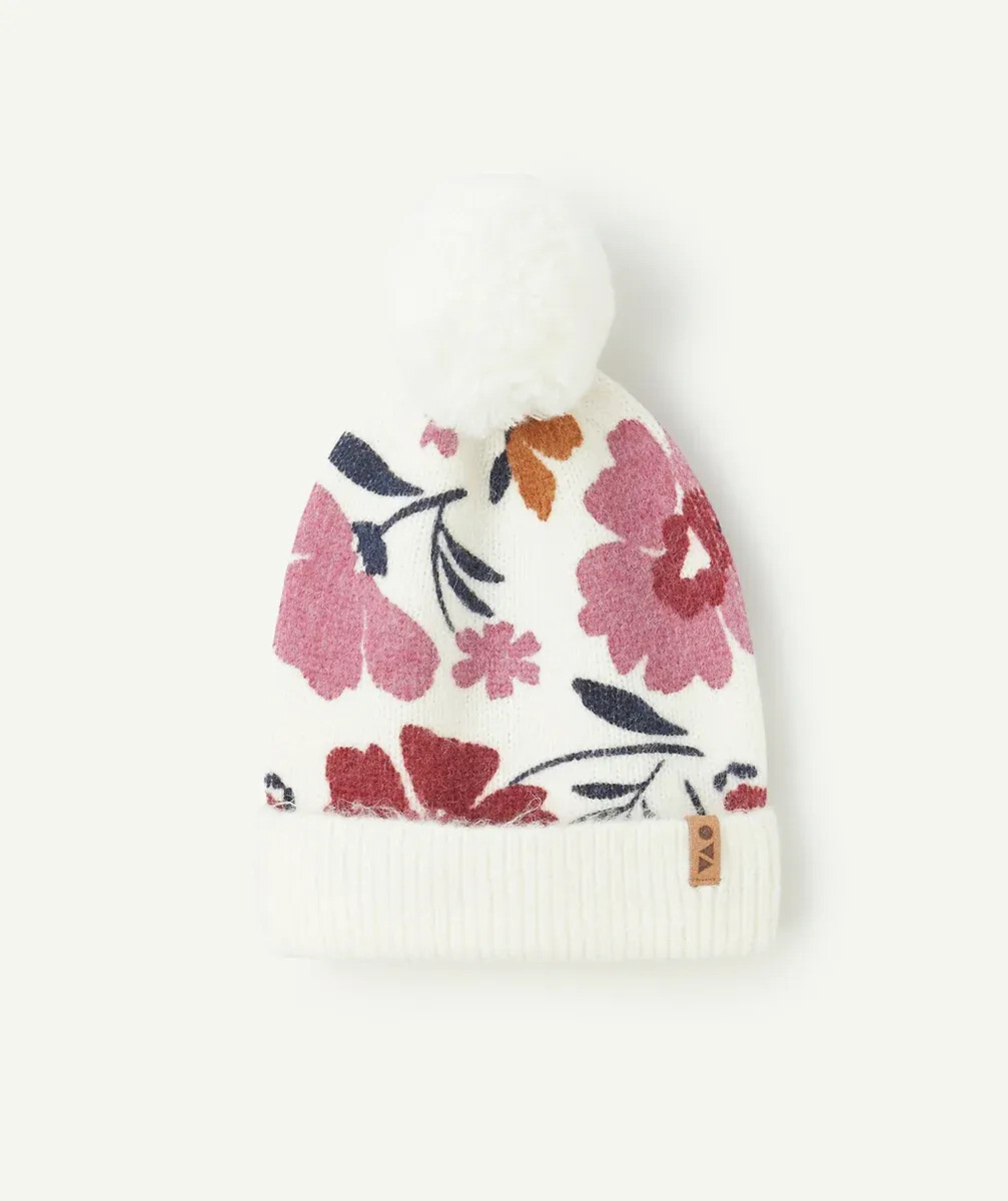 Floral Print Beanie, TAPE A L'OEIL