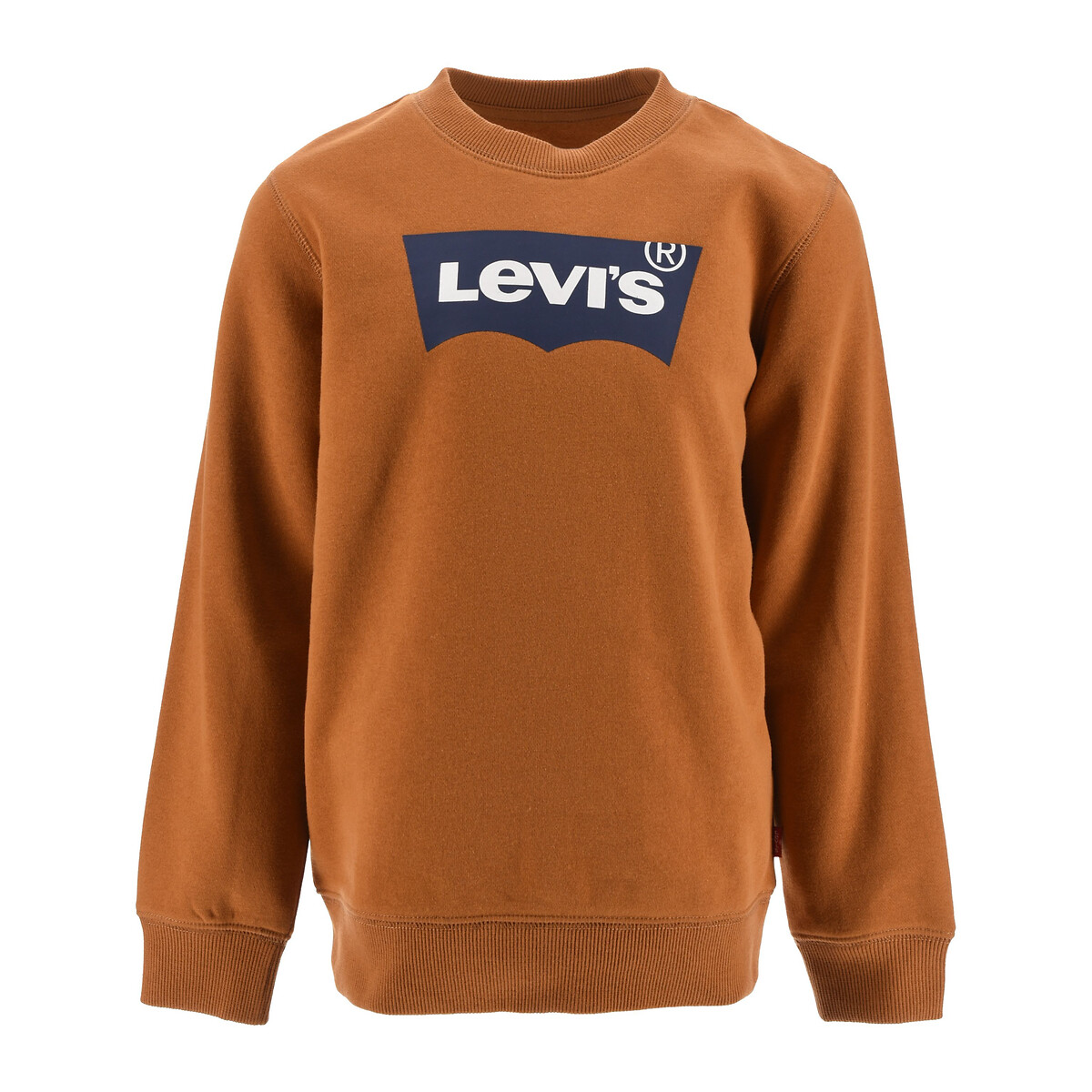 Cotton mix sweatshirt, 3-16 years , brown, Levi's Kids | La Redoute