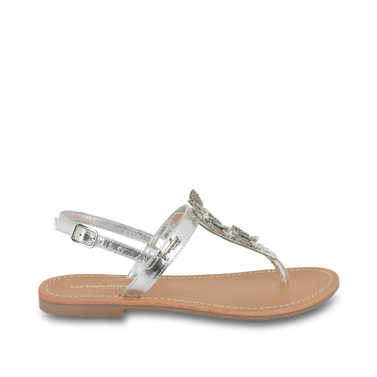 Sandales plates en cuir OFEA, LES TROPEZIENNES PAR M.BELARBI