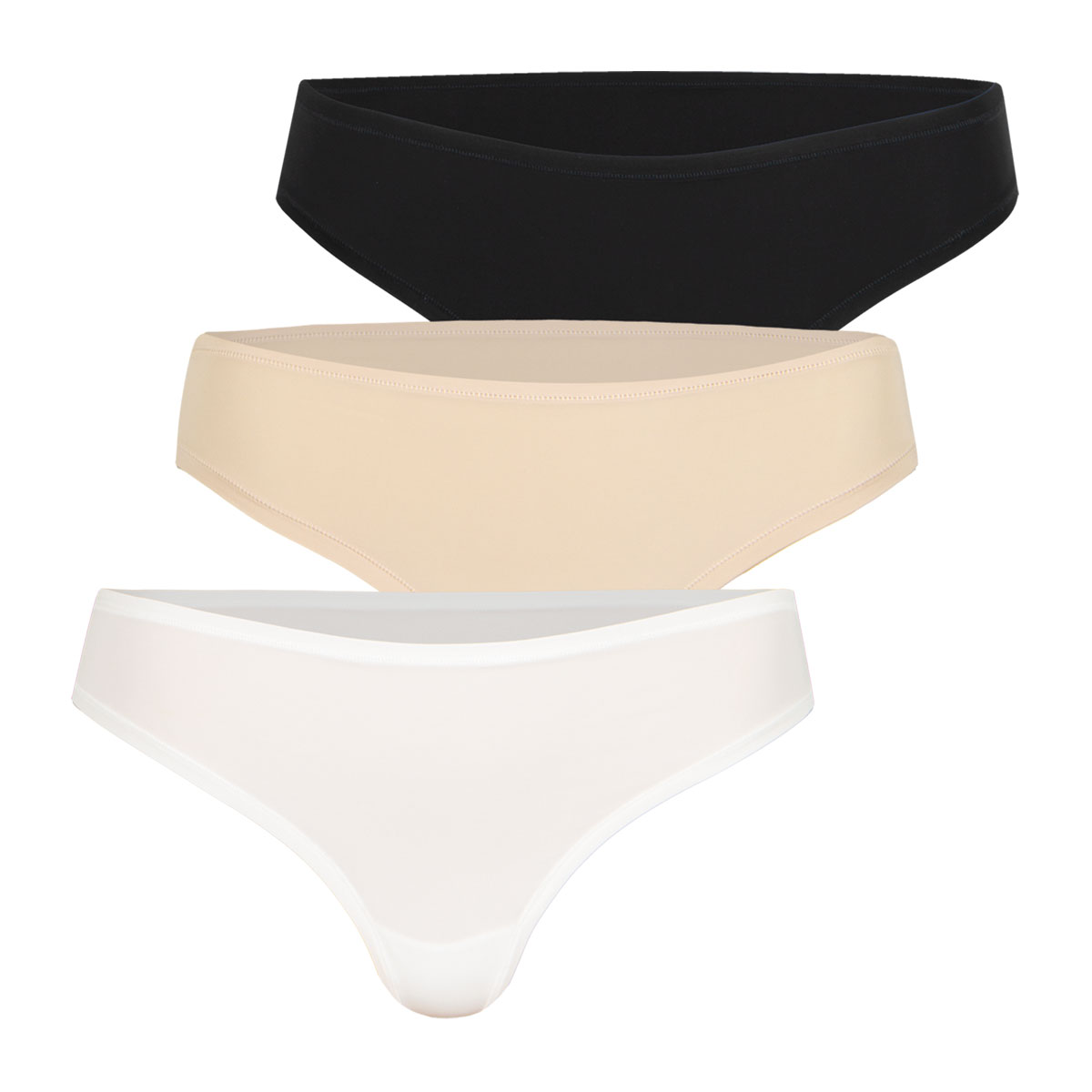 Tangas, lot de 3, ECOPACK MICRO, ATHENA