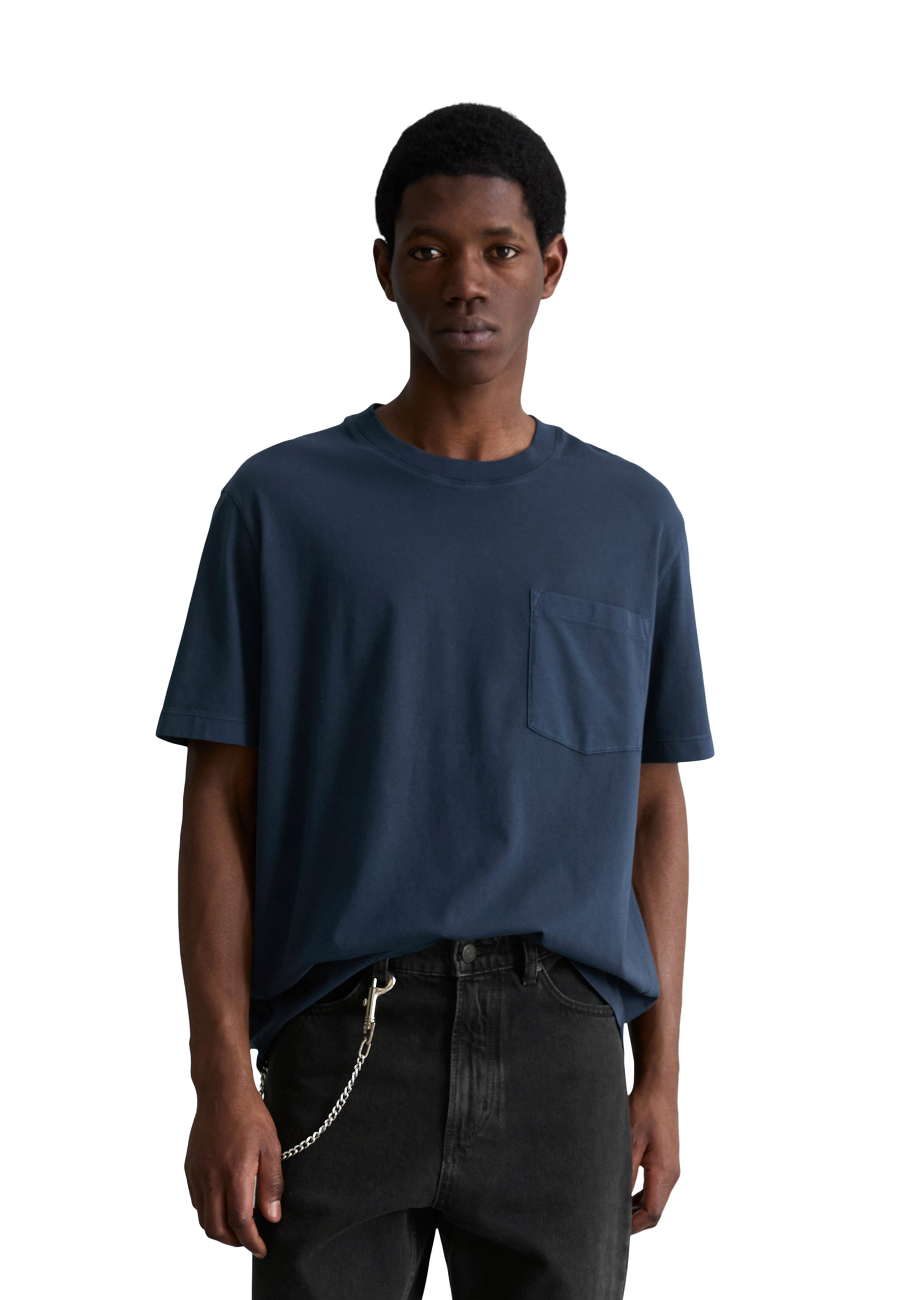 T-shirt relaxed avec poche poitrine, MARC O’POLO DENIM
