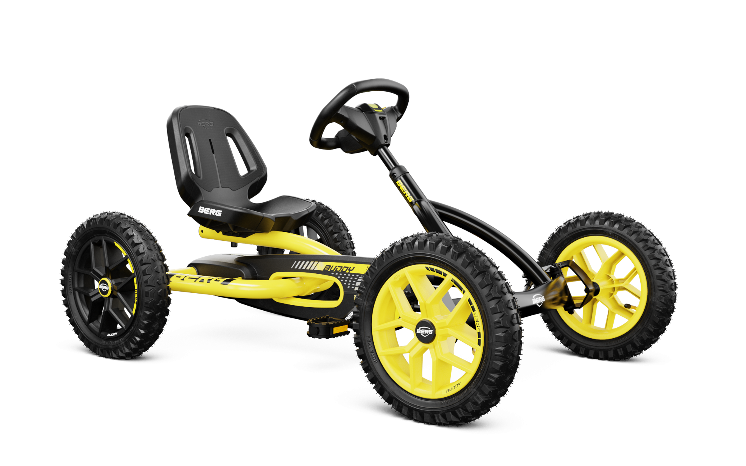 Kart à Pédales pour Enfants, 3+ Ans, Buddy Cross, BERG TOYS