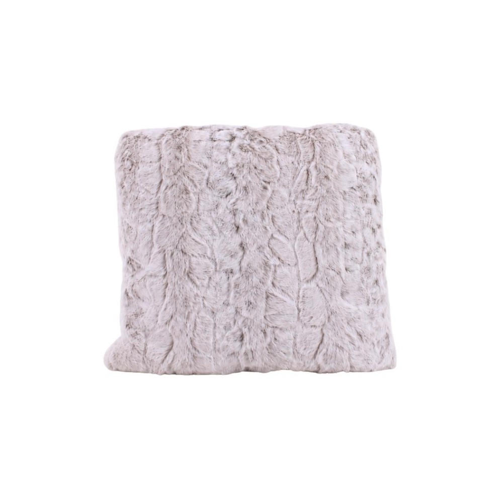 Coussin duvet motif peau de bête 40x40cm, ORNAMI