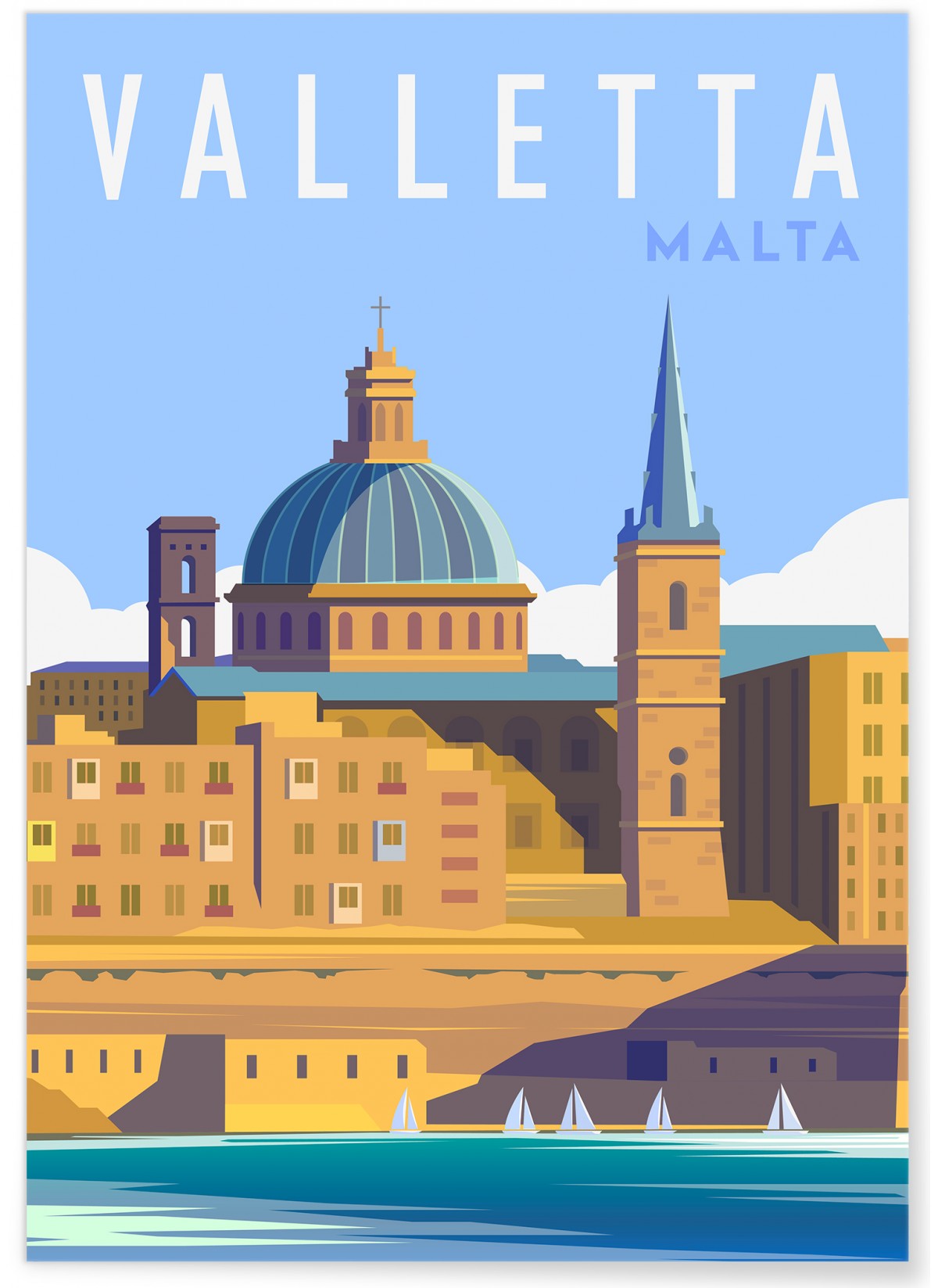 Affiche Malte, L'AFFICHERIE