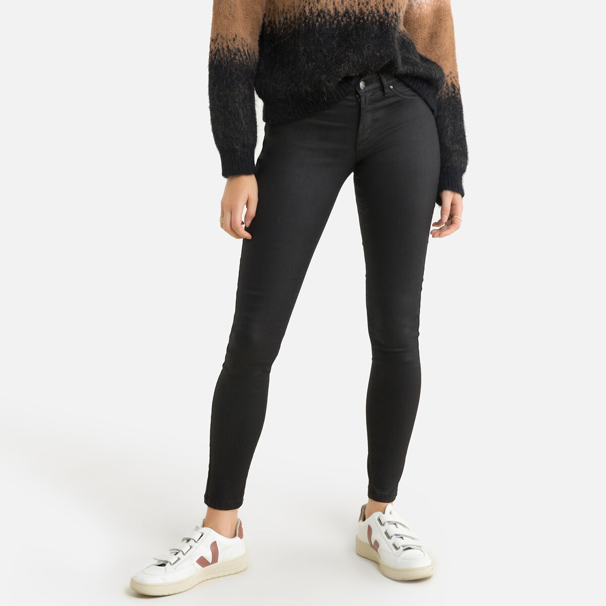 Jean skinny taille haute