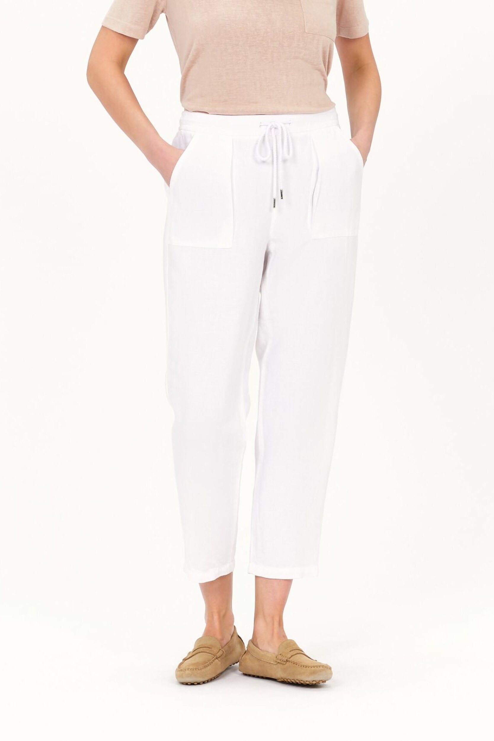 Pantalon droit en lin IGNACE, CAROLL