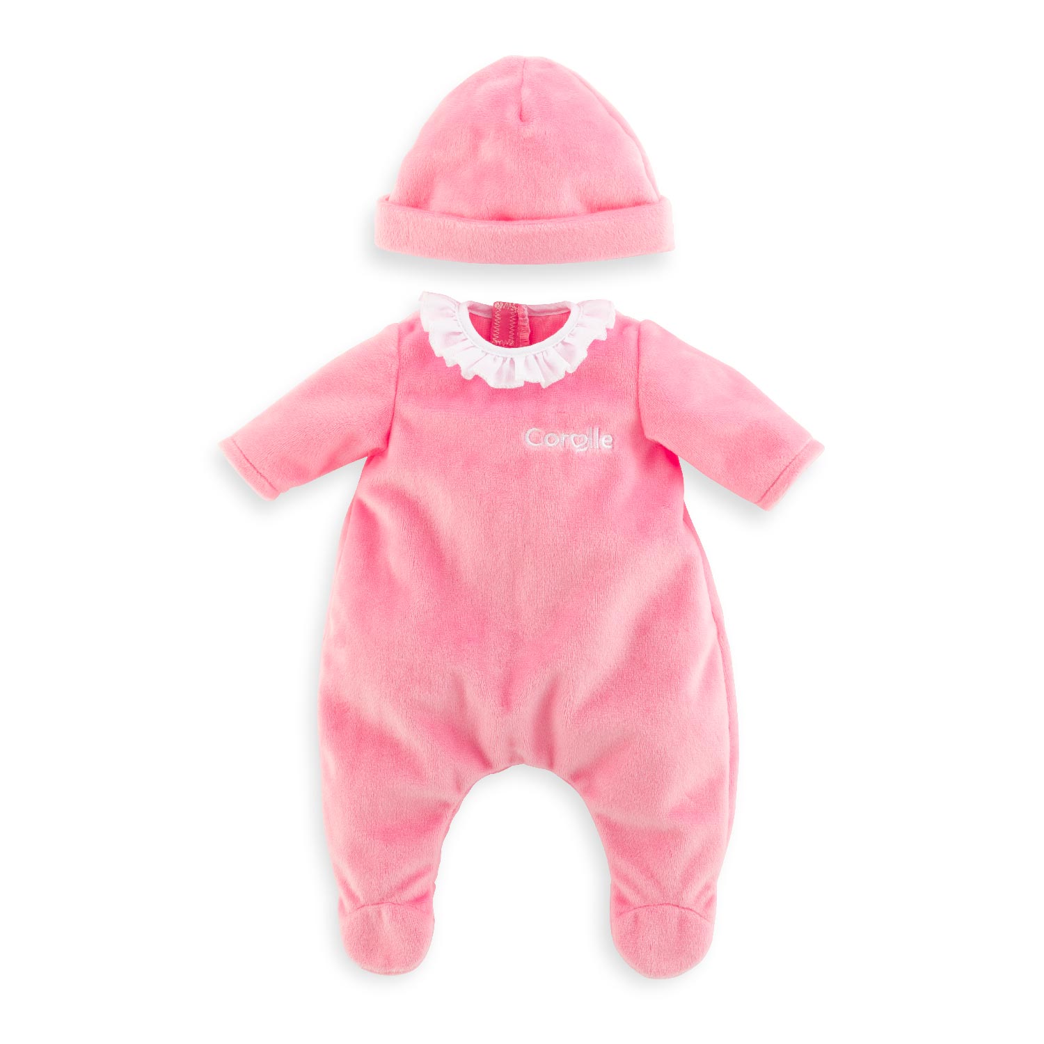 Pyjama rose et bonnet pour poupon 30 cm, COROLLE