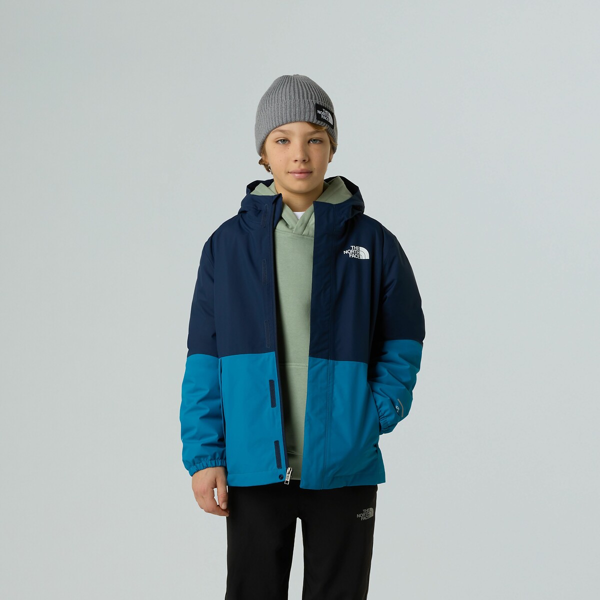 Manteau doublé sherpa corps et capuche