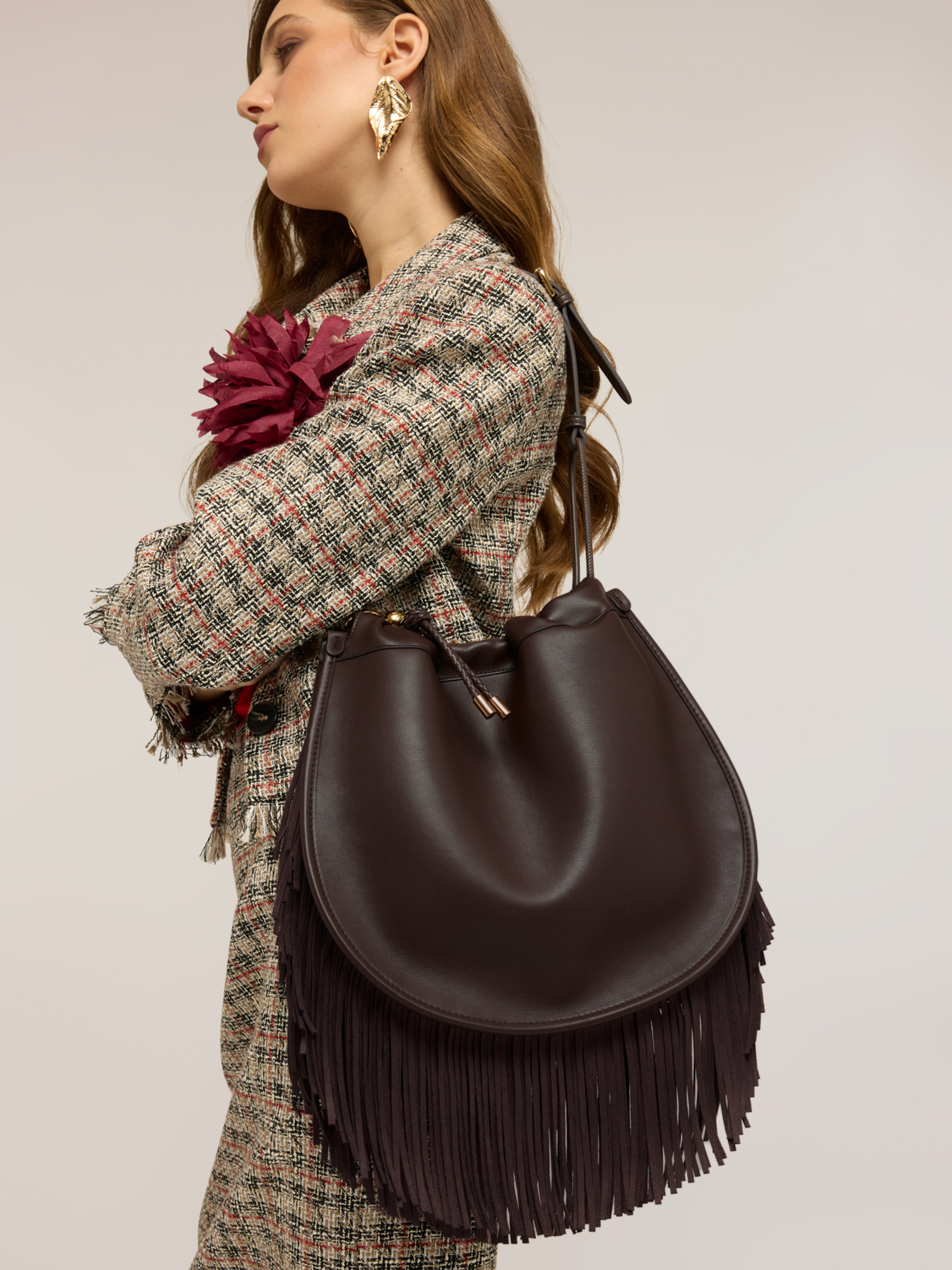 Sac seau à franges, MOTIVI