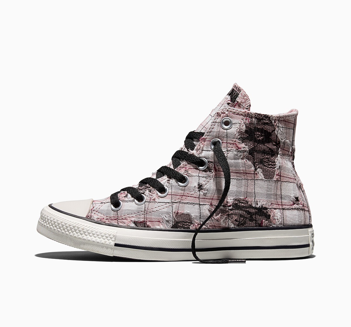 Converse Zapatillas CHUCK TAYLOR ALL STAR HI PLAID LACE MATERIAL — photo 3