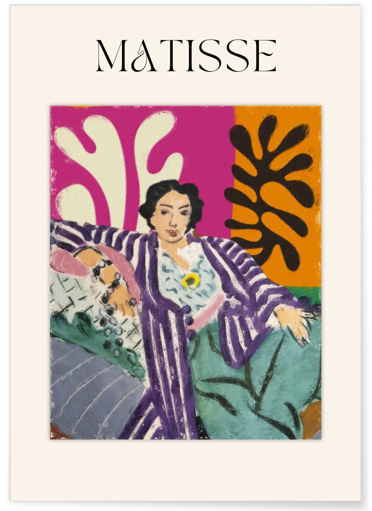 Affiche Matisse - Femme Élégante, L'AFFICHERIE