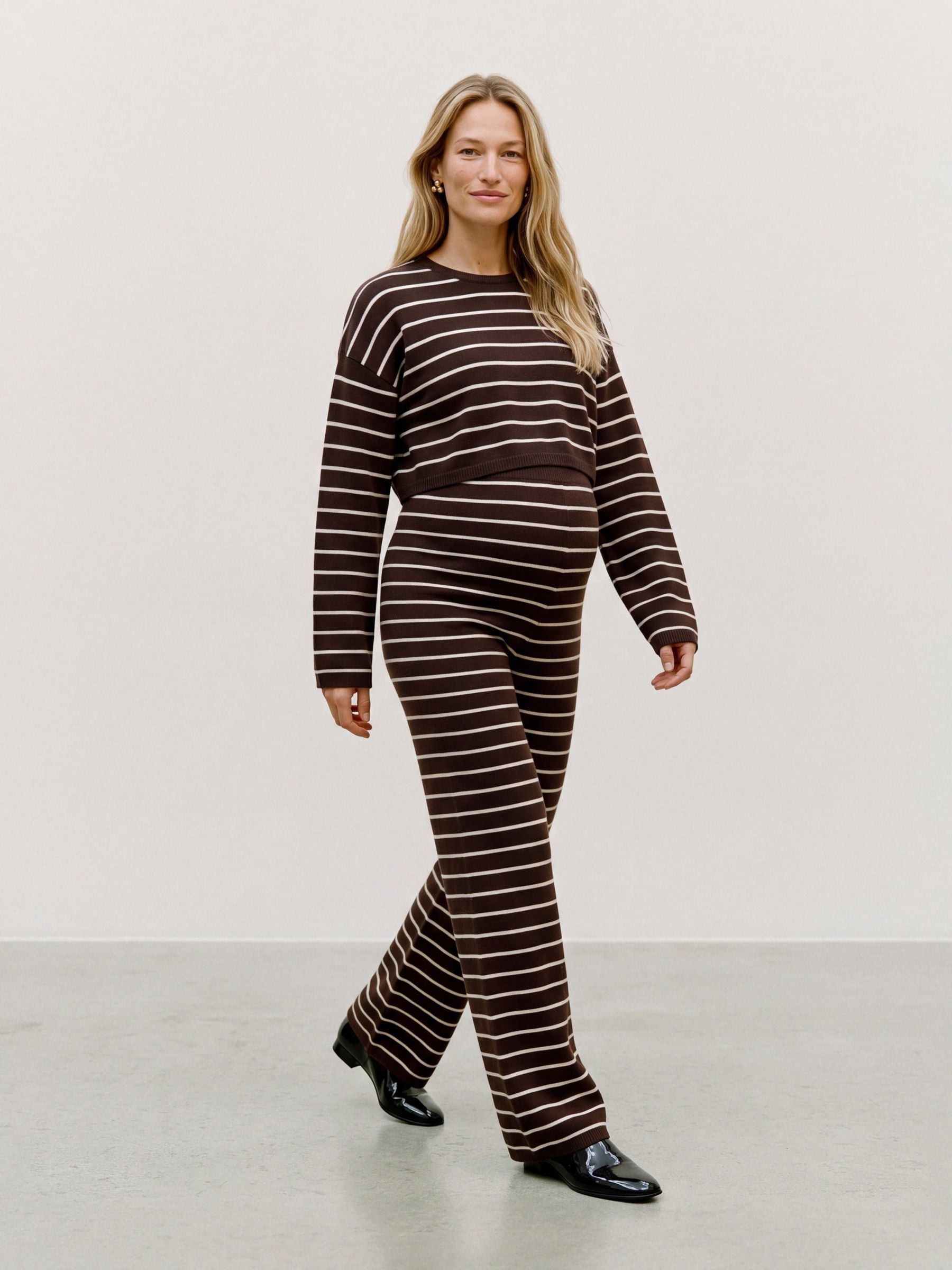 Pantalon En Maille, MAMA LICIOUS