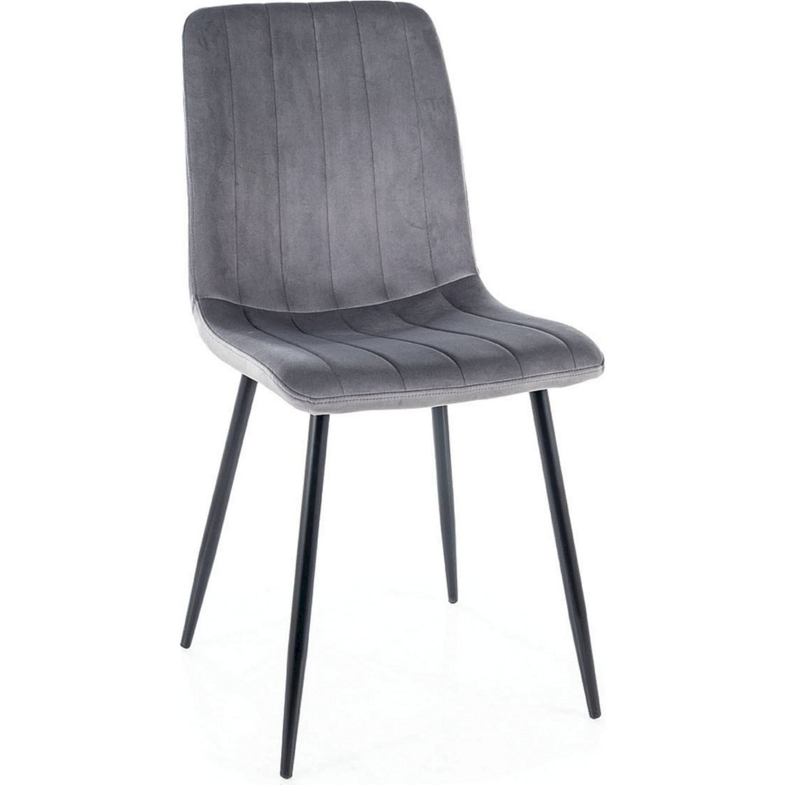 Chaise capitonnée velours collection CANONLES, RECOLLECTION