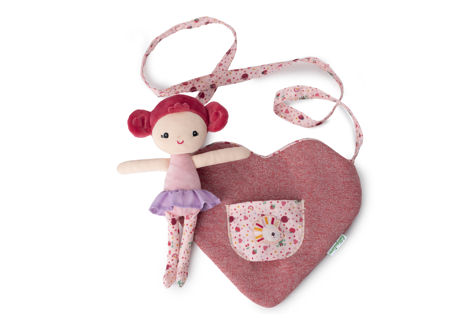 Poupée souple et sac, LILLIPUTIENS
