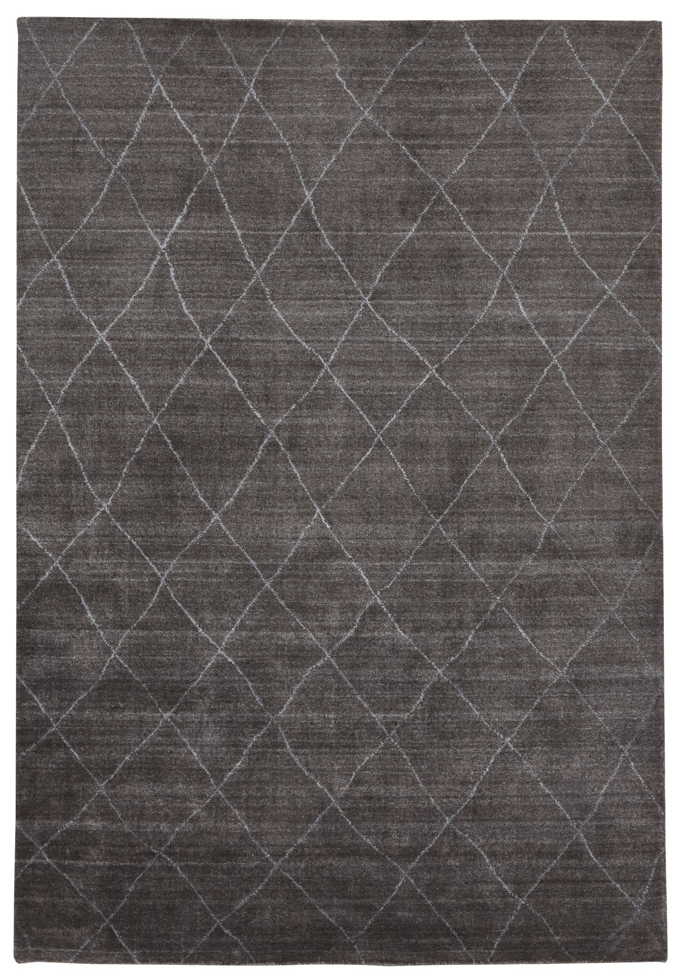 Tapis salon Secret Line tissé main en viscose, THEKO