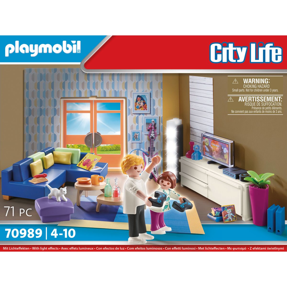 Maison moderne playmobil plus 4 pièces et jardin - Playmobil