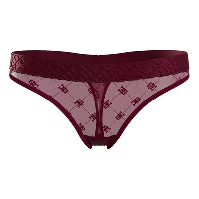 Monogram Lace Thong TOMMY HILFIGER