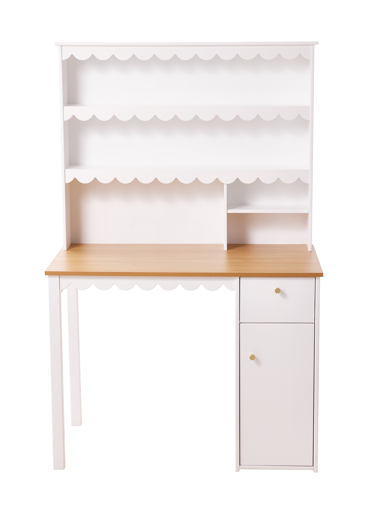 Bureau enfant rangement feston, VERTBAUDET