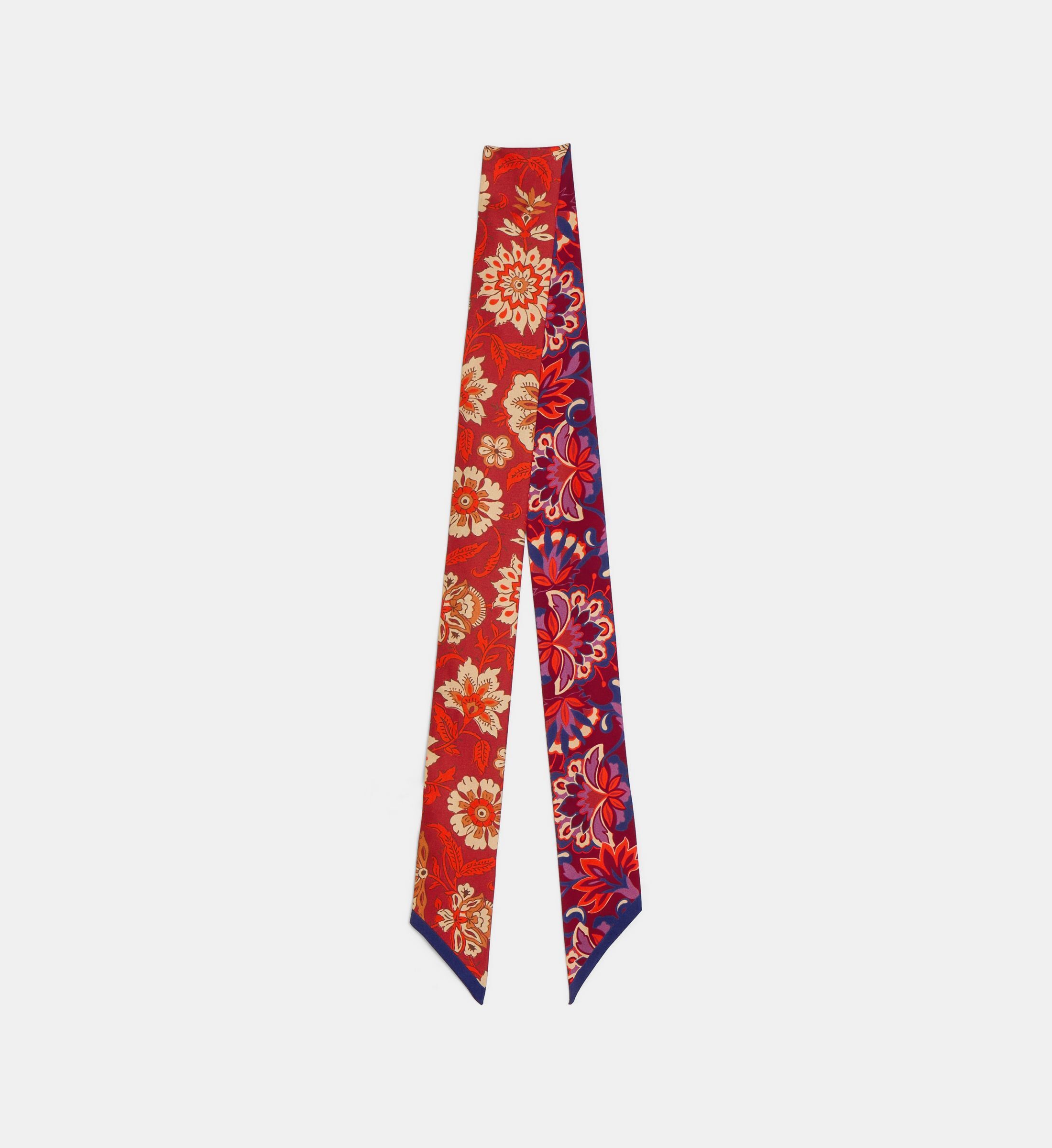 Echarpe fine lolita l en soie motif floral, GALERIES LAFAYETTE