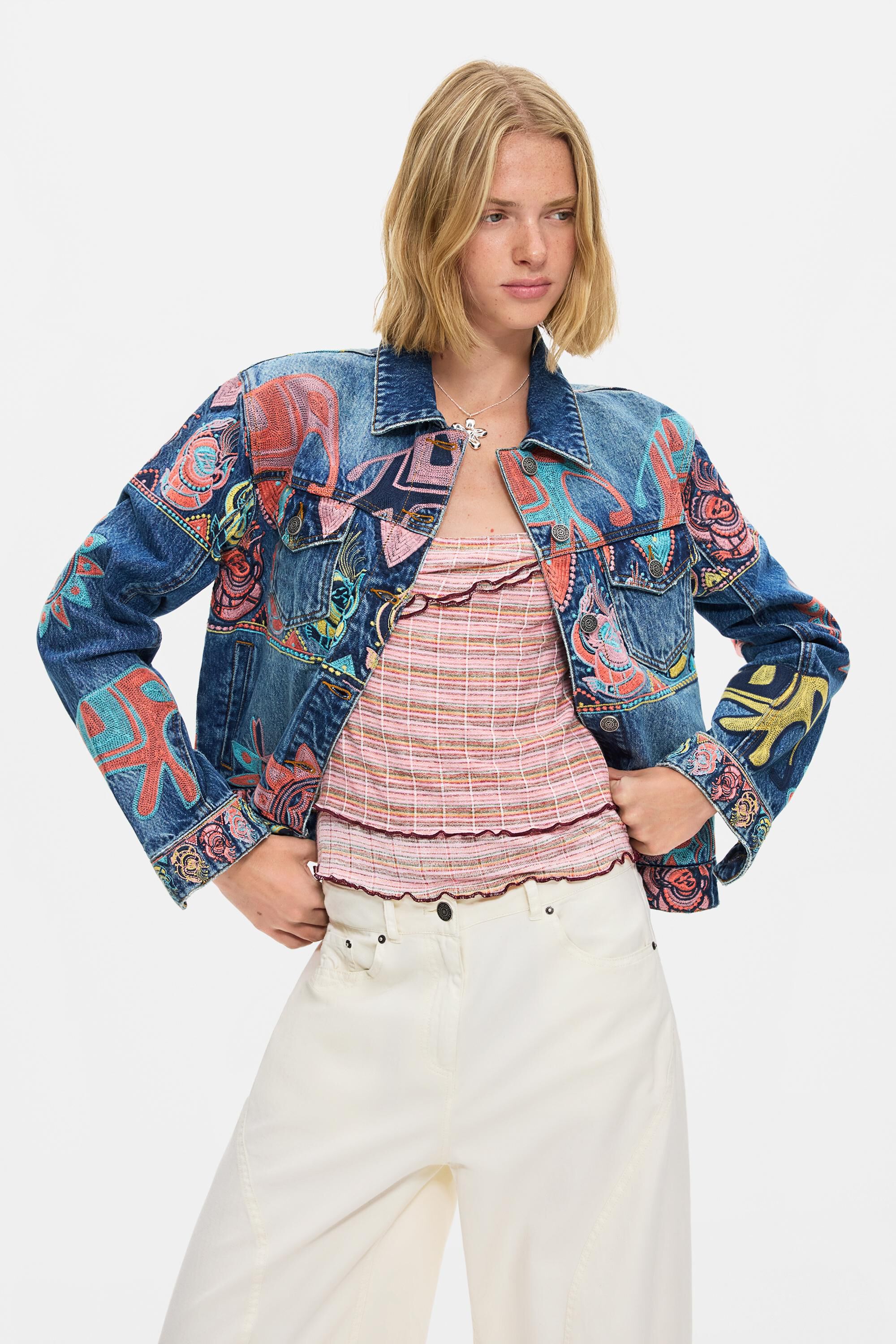 Veste imprimée 100 % coton, DESIGUAL