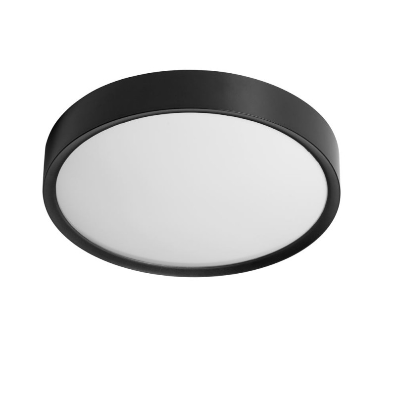 Plafonnier Salle De Bain Lila Noir Mat Ip44 Cct, MILLUMINE