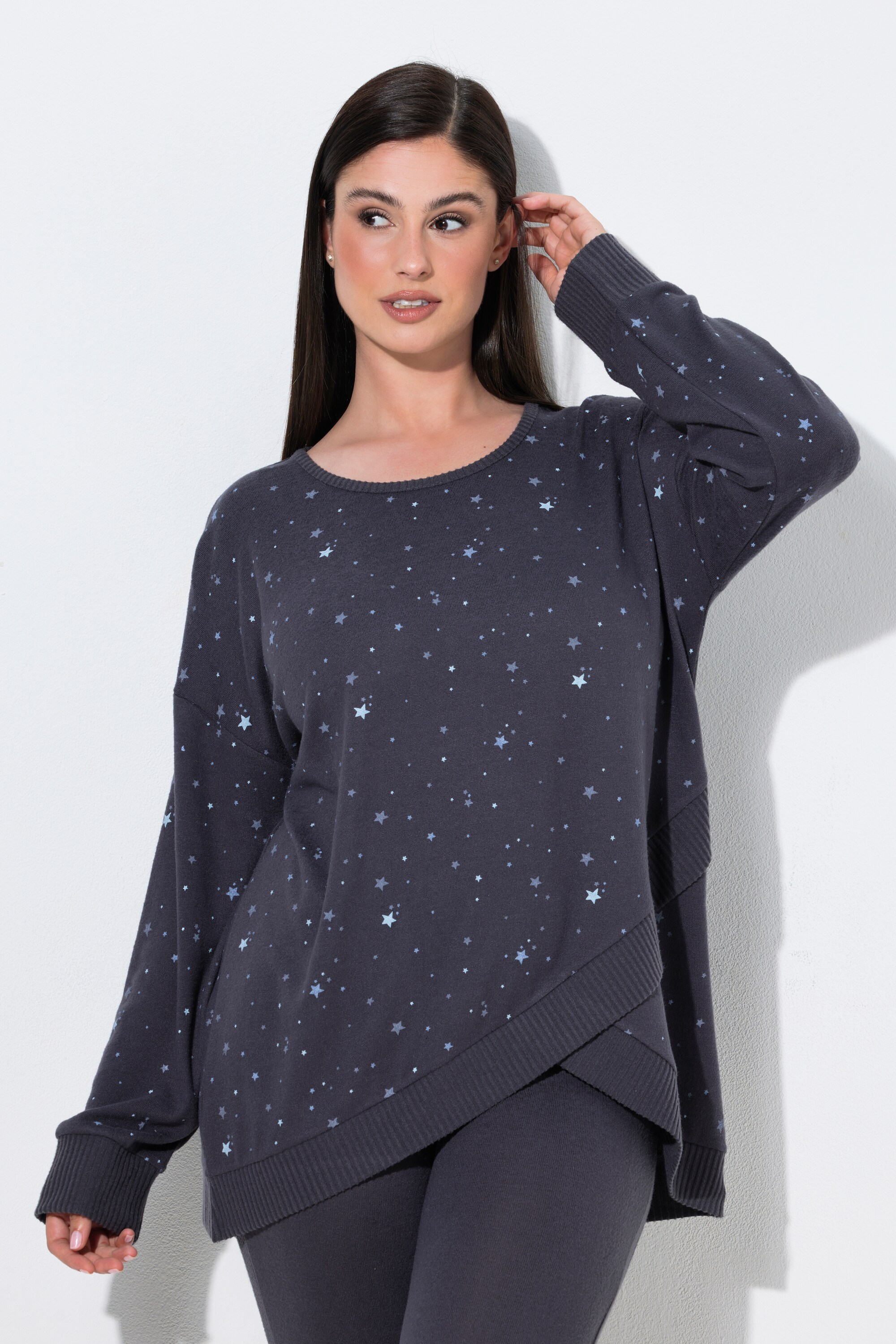Sweat-shirt motif étoiles, ULLA POPKEN