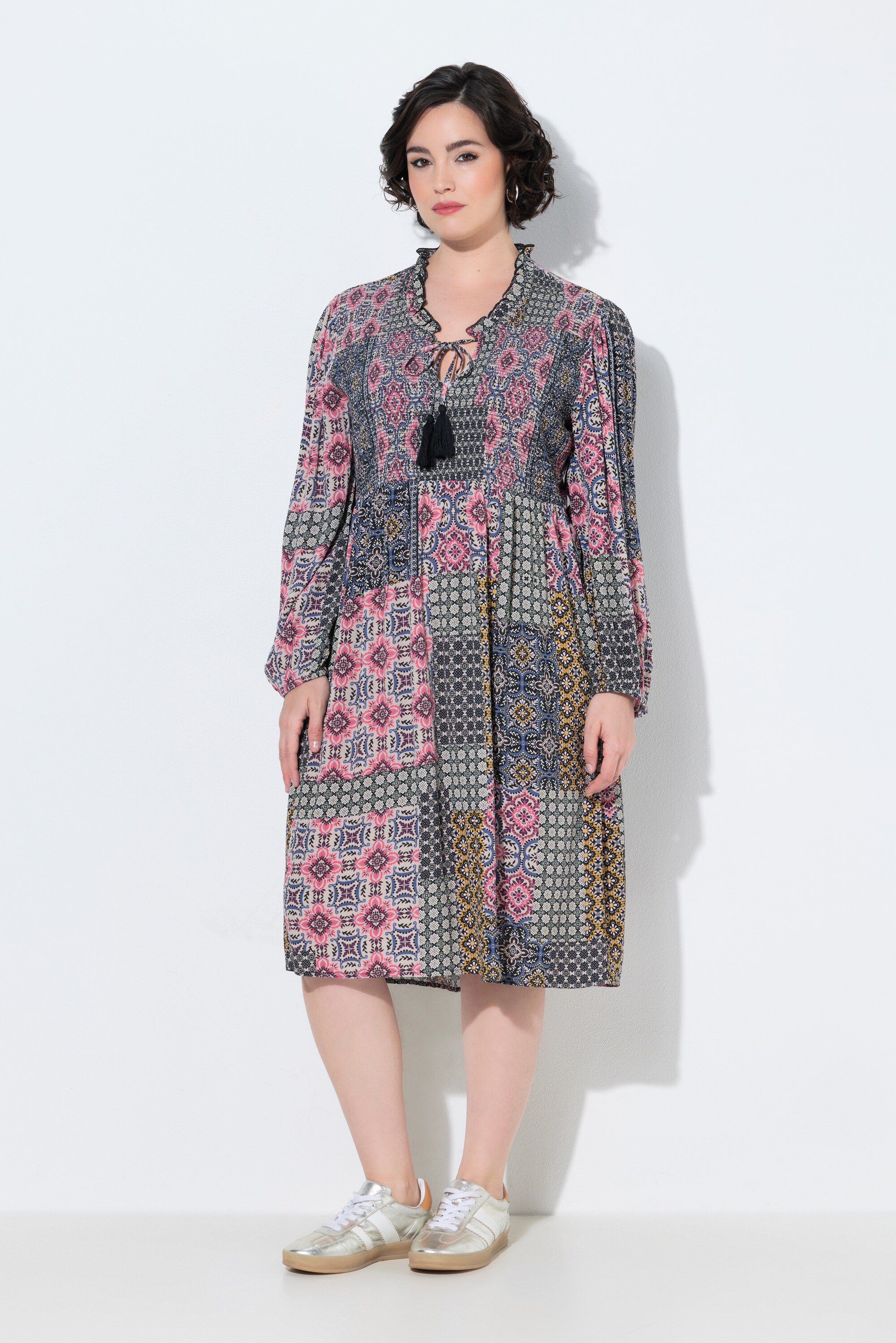 Robe midi, jeu de motifs, ULLA POPKEN