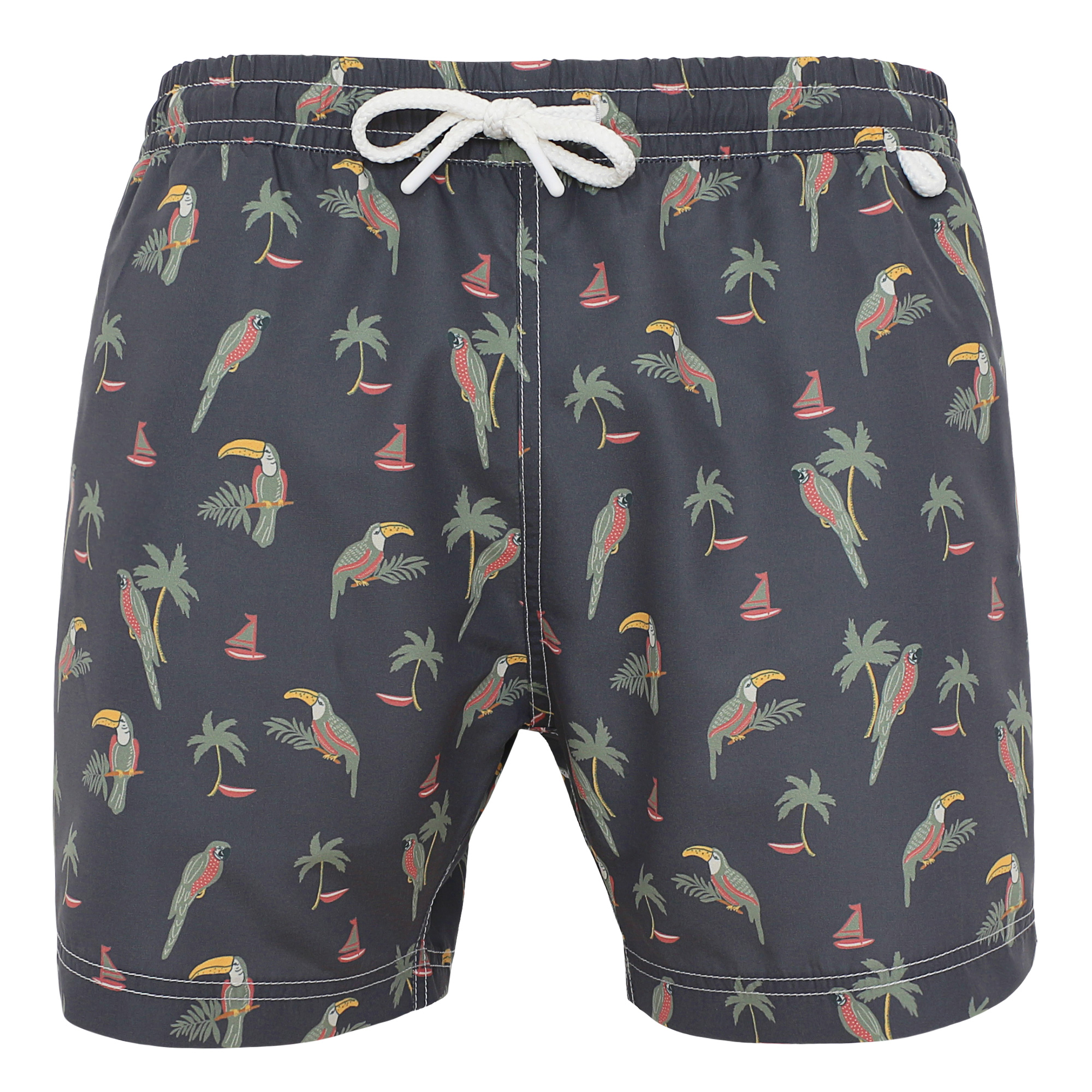 Short de bain MONTAUK 2454 Parrot, LES LOULOUS DE LA PLAGE