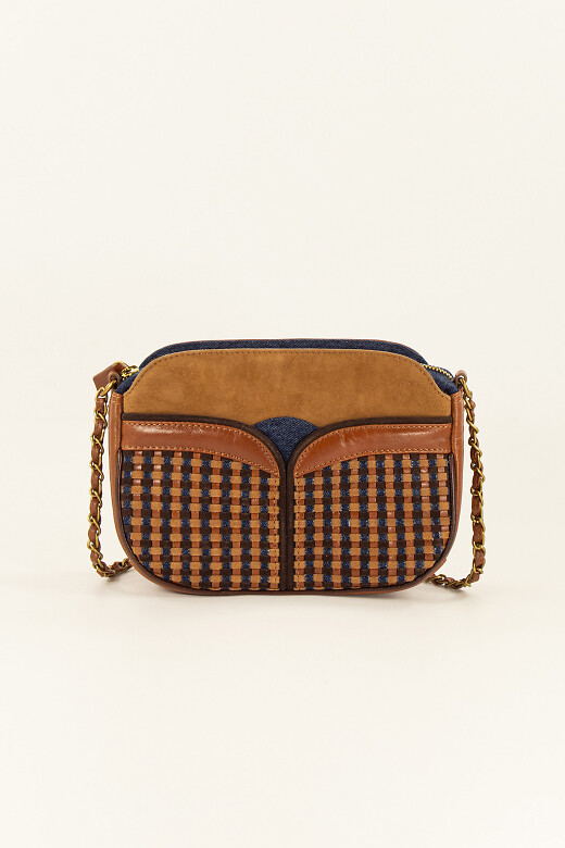 Sac à bandoulière en cuir, DIVINE, SESSUN