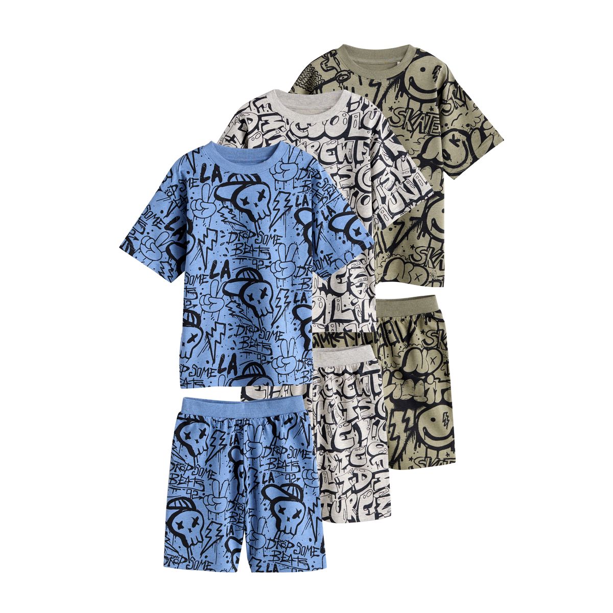 Pyjama short, lot de 3, NEXT