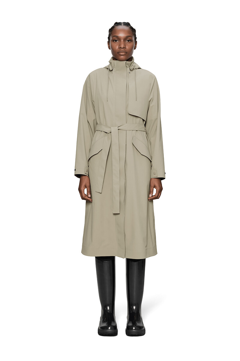 Veste imperméable esprit trench, SUVA HARDSHELL, RAINS