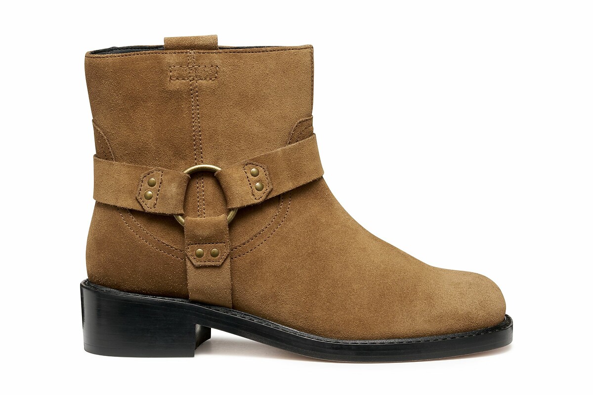 Nalvia Breathable Ankle Boots in Suede, GEOX