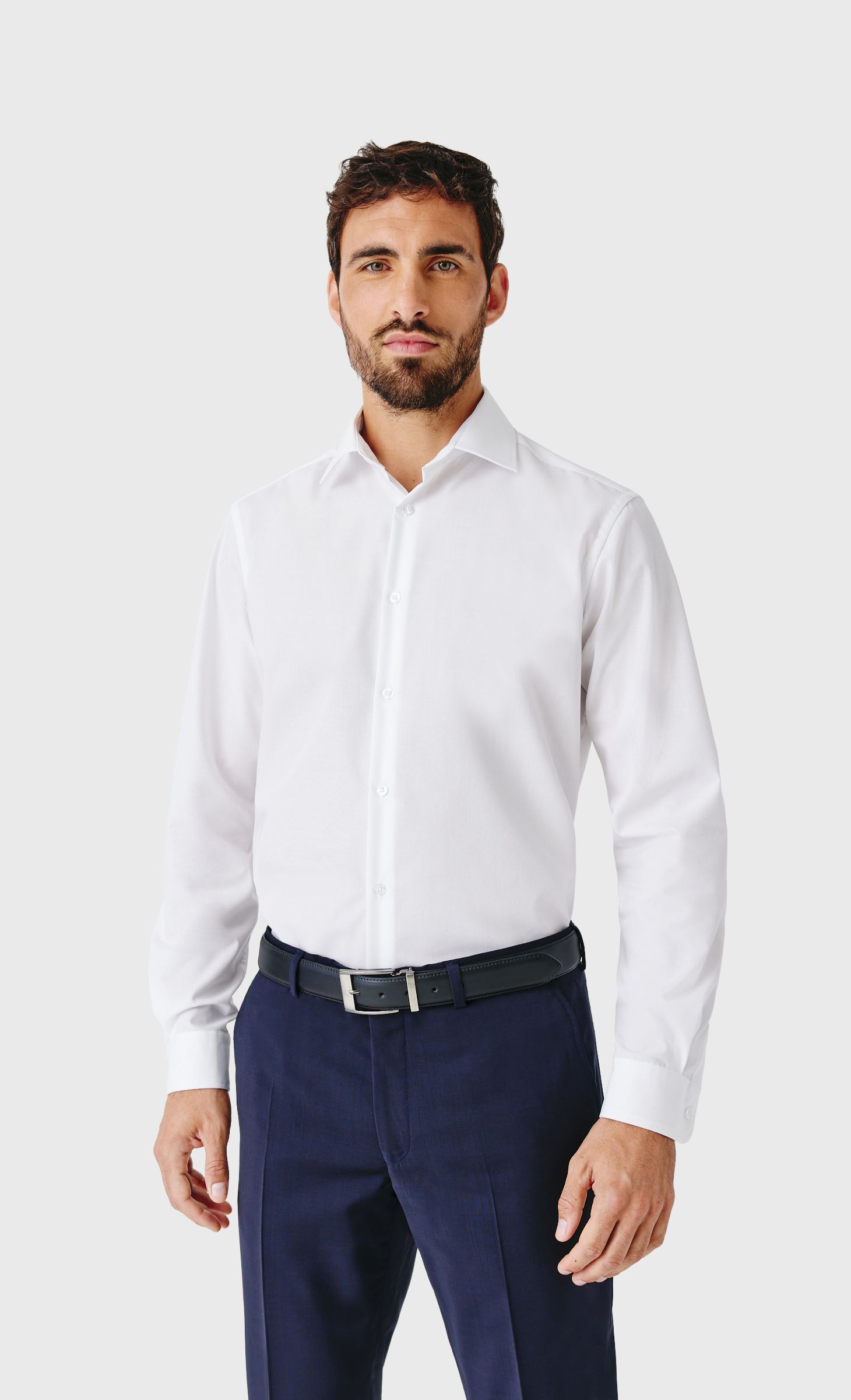 Chemise Regular fit sans repassage, ACROSS