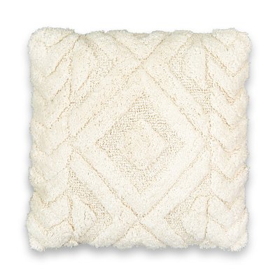 Temara Tufted 100% Cotton Cushion Cover LA REDOUTE INTERIEURS