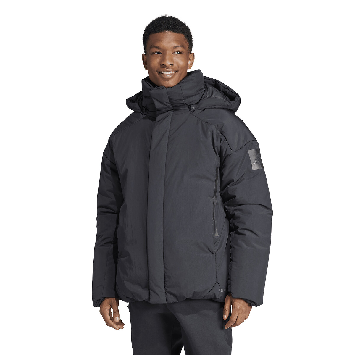 Steppjacke myshelter cold.rdy mit kapuze schwarz Adidas Performance La Redoute