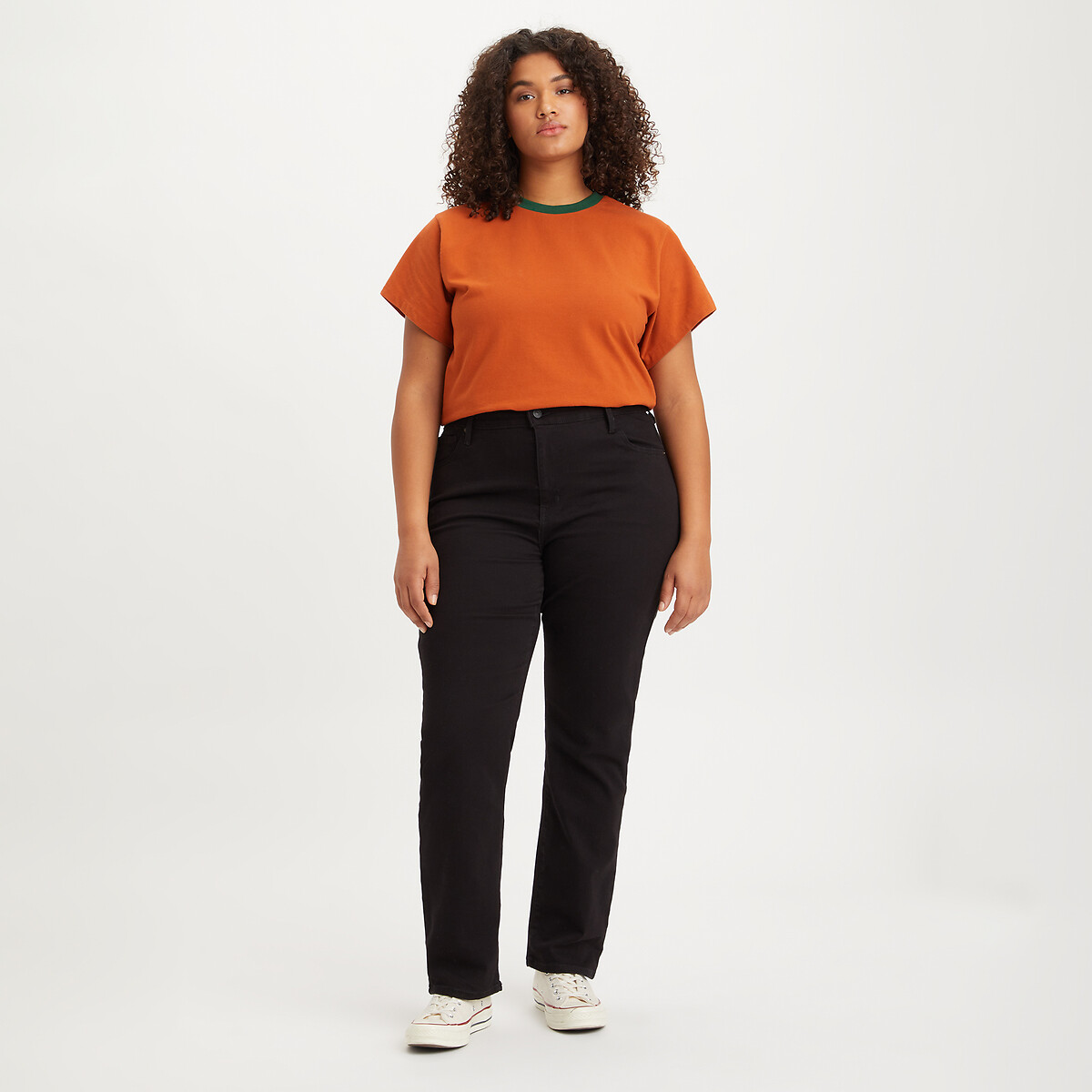 High waisted jeans hot sale plus size cheap