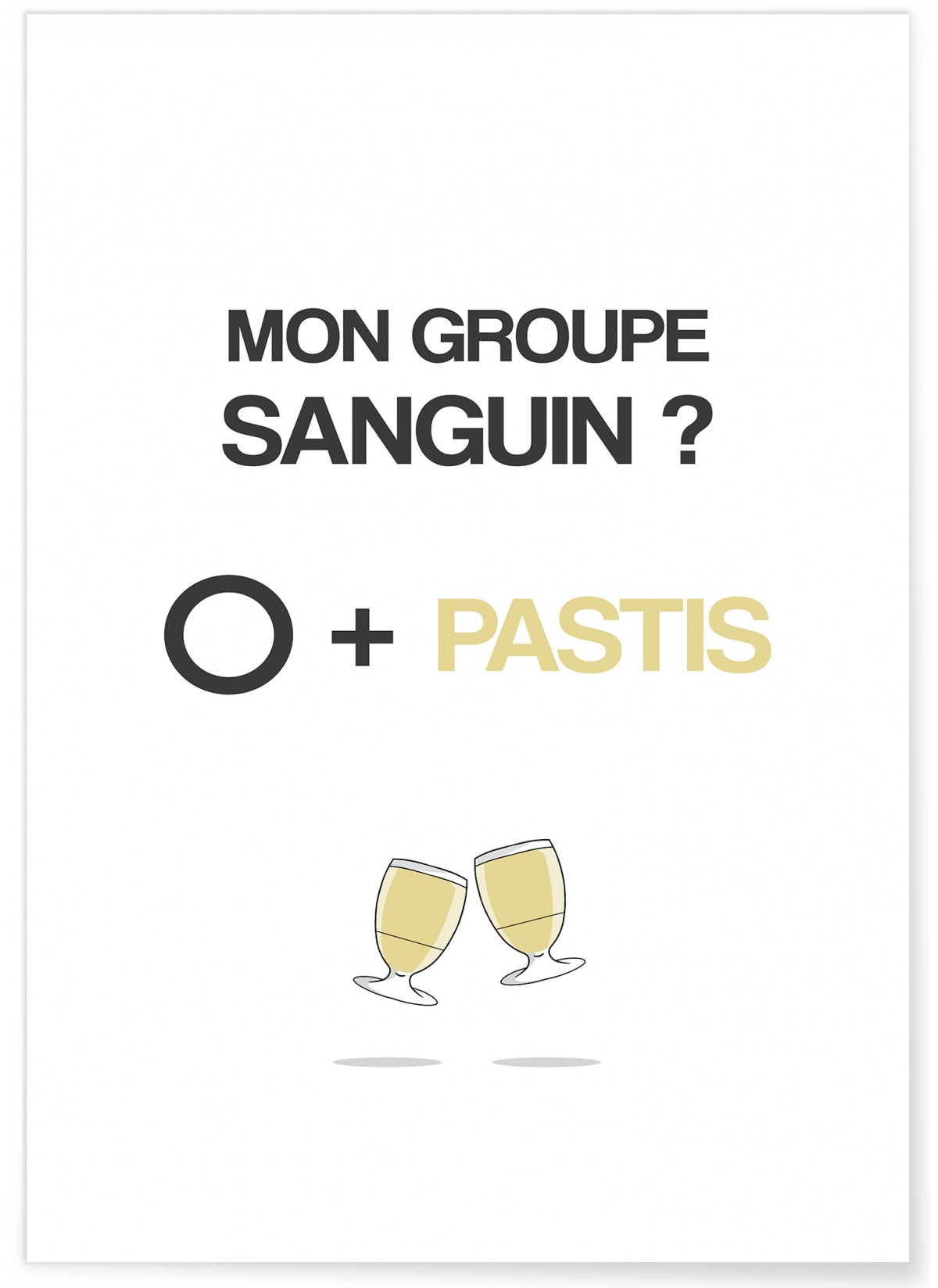 Affiche 'Mon Groupe Sanguin ?', L'AFFICHERIE