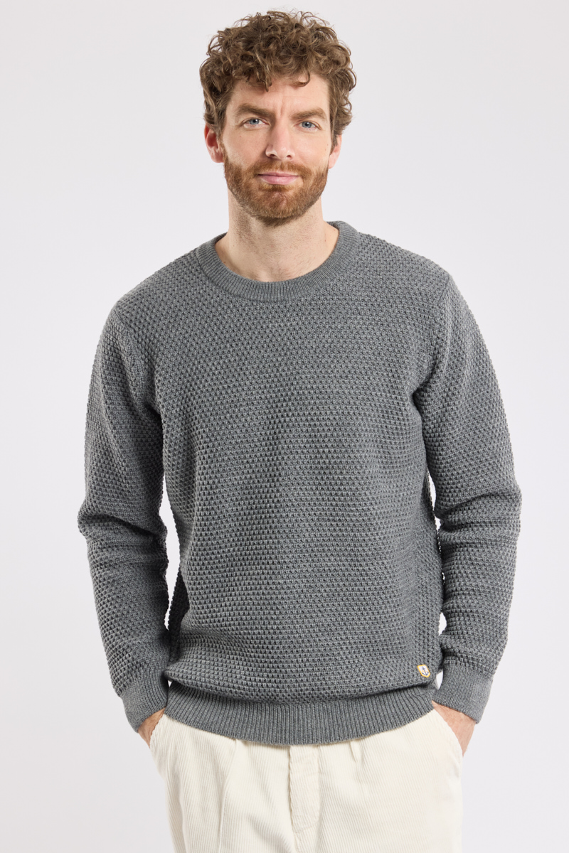 Pull col rond Héritage en laine HERITAGE, ARMOR-LUX