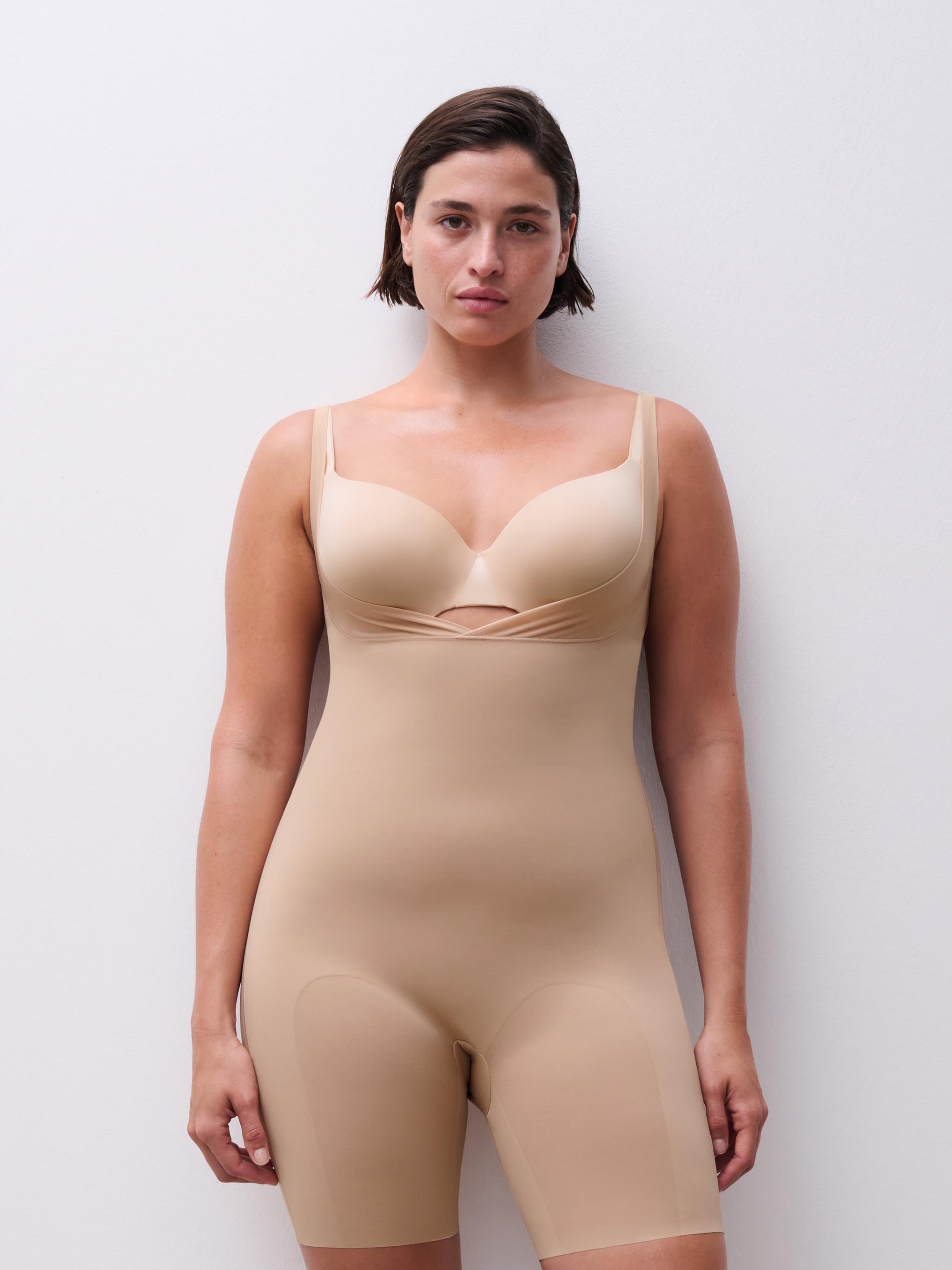 Combinaison gainante sous poitrine BASIC SHAPING, CHANTELLE